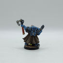 Warhammer 40k: Space Marines Space Wolves Metal Battle Leader - Well Painted (AI068)