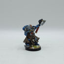Warhammer 40k: Space Marines Space Wolves Metal Battle Leader - Well Painted (AI068)