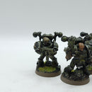 Warhammer 40k: Chaos Space Marines Metal Plague Marines - Well Painted (BJ152)