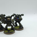 Warhammer 40k: Chaos Space Marines Metal Plague Marines - Well Painted (BJ152)