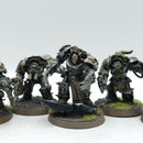 Warhammer 40k: Chaos Space Marines Old Terminators  - Well Painted (AC170)