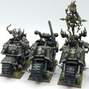 Warhammer 40k: Chaos Space Marines Chaos Bikes - Well Painted (AE130)
