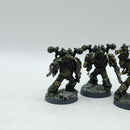 Warhammer 40k: Chaos Space Marines Finecast Plague Marines - Well Painted (BI067)