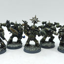 Warhammer 40k: Chaos Space Marines Finecast Plague Marines - Well Painted (BI211)