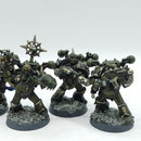 Warhammer 40k: Chaos Space Marines Finecast Plague Marines - Well Painted (BI211)