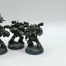 Warhammer 40k: Chaos Space Marines Finecast Plague Marines - Well Painted (BI211)