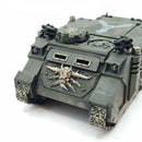 Warhammer 40k: Chaos Space Marines Rhino with Death Guard Upgrades  - Well Painted (BC156)