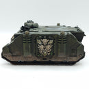 Warhammer 40k: Chaos Space Marines Rhino with Death Guard Upgrades  - Well Painted (BC156)