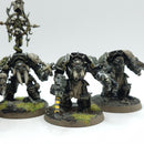 Warhammer 40k: Chaos Space Marines Old Terminators  - Well Painted (BI190)