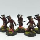 Warhammer Lord of the Rings: Easterling Black Dragon Warriors Converted Bows - Painted (AF098)