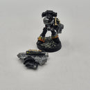 Warhammer 40k Legion of the Damned Space Marine with Heavy Bolter AW143