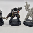 Warhammer 40k Space Marines Scouts x5  - Metal AQ032
