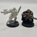 Warhammer 40k Space Marines Scouts x5  - Metal AQ032