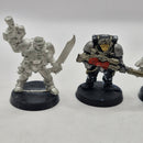 Warhammer 40k Space Marines Scouts x5  - Metal AH112