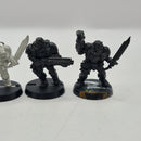 Warhammer 40k Space Marines Scouts x5  - Metal AH112