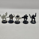 Warhammer 40k Space Marines Scouts x5  - Metal AH112