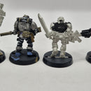 Warhammer 40k Space Marines Scouts x5  - Metal AH112