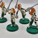 Warhammer 40k Aeldari Howling Banshees x5 - OOP Metal AZ228