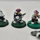 Warhammer 40k Squats x5 - Rogue Trader era Metal AF023