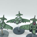 Warhammer Legions Imperialis: Solar Auxilia Thunderbolt Fighter Squadron (AZ109)