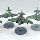 Warhammer Legions Imperialis: Solar Auxilia Thunderbolt Fighter Squadron (AZ109)