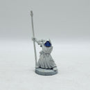 Warhammer 40k: Space Marine Dark Angels Metal Ezekiel and Standard Bearer (AJ110)