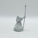 Warhammer 40k: Space Marine Dark Angels Metal Ezekiel and Standard Bearer (AJ110)