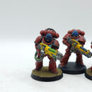 Warhammer 40k: Space Marines Blood Angels Hellblasters - Well Painted (AI214)