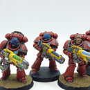 Warhammer 40k: Space Marines Blood Angels Hellblasters - Well Painted (AI214)