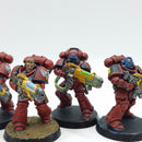 Warhammer 40k: Space Marines Blood Angels Hellblasters - Well Painted (AI214)