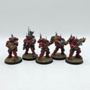 Warhammer 40k: Space Marines Blood Angels Infiltrators - Well Painted (AI200)