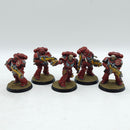 Warhammer 40k: Space Marines Blood Angels Intercessors - Well Painted (BH095)