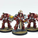 Warhammer 40k: Space Marines Blood Angels Terminators - Well Painted (AF039)