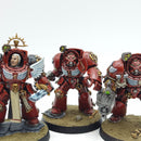 Warhammer 40k: Space Marines Blood Angels Terminators - Well Painted (AF039)