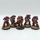 Warhammer 40k: Space Marines Blood Angels Infernus Squad - Well Painted (BI039)