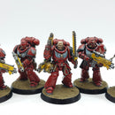 Warhammer 40k: Space Marines Blood Angels Intercessors - Well Painted (AZ169)