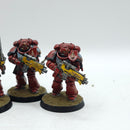 Warhammer 40k: Space Marines Blood Angels Intercessors - Well Painted (AZ169)