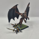 Warhammer the Old World Dark Elf Dreadlord on Manticore - Metal AZ120
