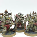 Warhammer 40k: Death Guard Plague Marines - Nicely Painted (BJ144)