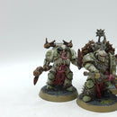Warhammer 40k: Death Guard Plague Marines - Nicely Painted (BJ144)