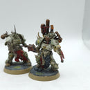 Warhammer 40k: Death Guard Plague Marines - Nicely Painted (BJ144)