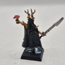 Warhammer the Old World Dark Elves Sorcerer and Death Hag AZ141