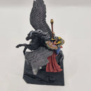 Warhammer the Old World Dark Elf Scorcerer on Dark Pegasus - Conversion AW199