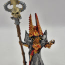 Warhammer the Old World Dark Elves Morathi - Metal AZ128