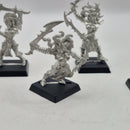 Warhammer the Old World Dark Elves Witch Elves x5 - Metal AJ073