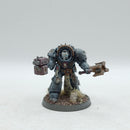 Warhammer 40k: Space Marines Grey Knights Librarian and Chaplain - Painted (AZ135)