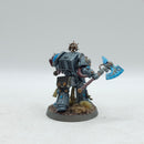 Warhammer 40k: Space Marines Grey Knights Librarian and Chaplain - Painted (AZ135)
