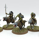 Warhammer Lord of the Rings: Isengard Metal Warg Riders (AW109)