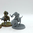 Warhammer Lord of the Rings: Isengard Metal Warg Riders (AW109)