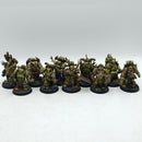 Warhammer 40k: Death Guard x10 Plague Marines - Well Painted (BJ128)